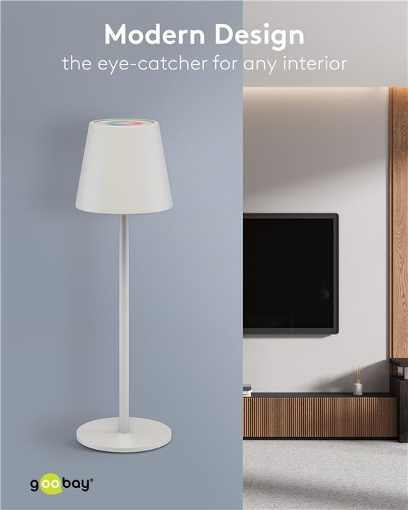 Image du produit Goobay Lampe de bureau à LED (150 lm)