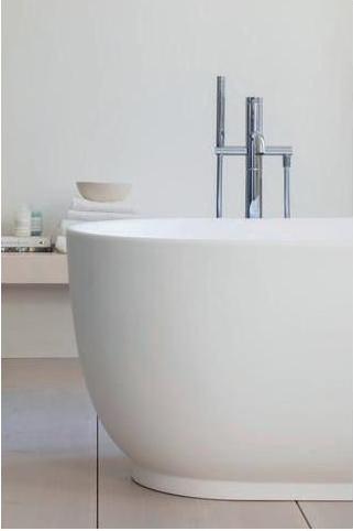 Immagine prodotto Duravit Vasca da bagno LUV 1600x750 free-standing 2 spioventi posteriori bianco (166 l, 160 cm, 75 cm)