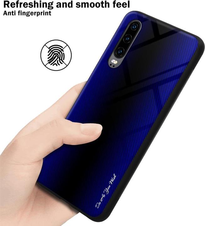 Immagine prodotto Cadorabo Copertura di vetro a strisce in TPU (Huawei P30)