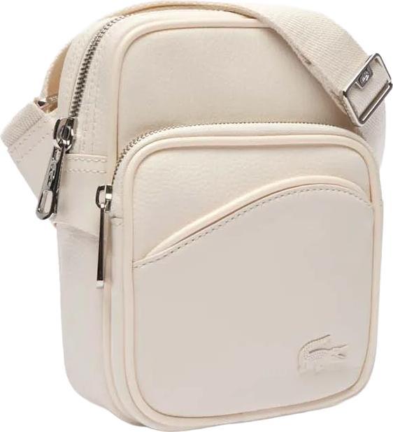 Actual product image Lacoste Angy Small Grain Leather Shoulder Bag