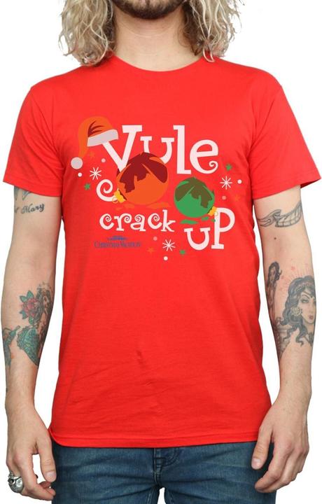 Immagine prodotto National Lampoon´s Vacation National Lampoon's Christmas Vacation Yule Crack Up Maglietta Uomo (3XL)