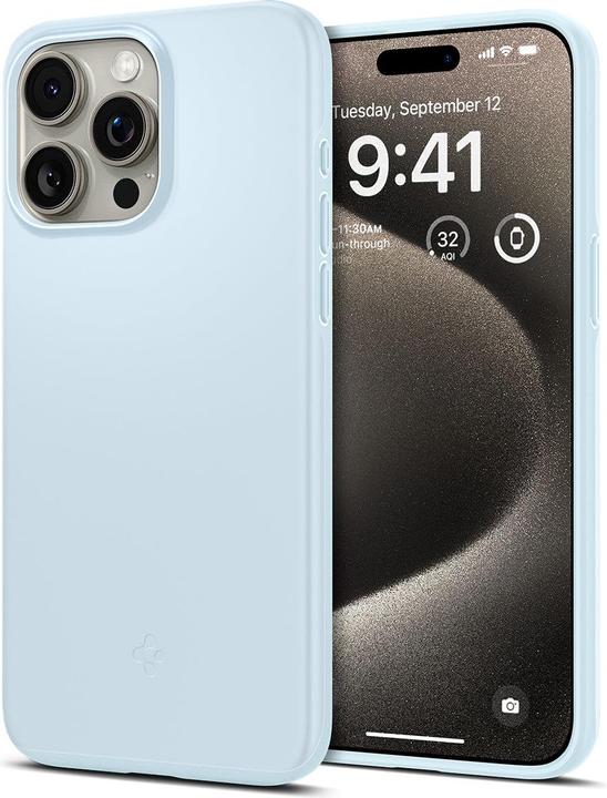 Image du produit Spigen Thin Fit, bleu muet - iPhone 15 Pro Max (Apple iPhone 15 Pro Max)