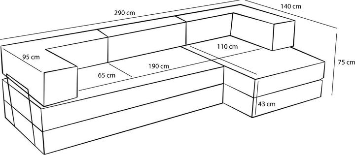 Actual product image Atelier del Sofa Comfort (Corner sofa)
