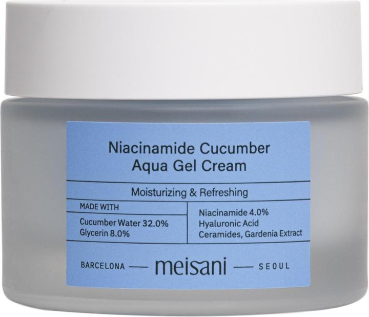 Meisani Niacinamide cucumber aqua gel cream (50 ml, Crème 24h)