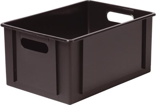 Produktbild Smartstore Klodskasse Basic sort 12,5l 34x24x16cm (12.50 l)