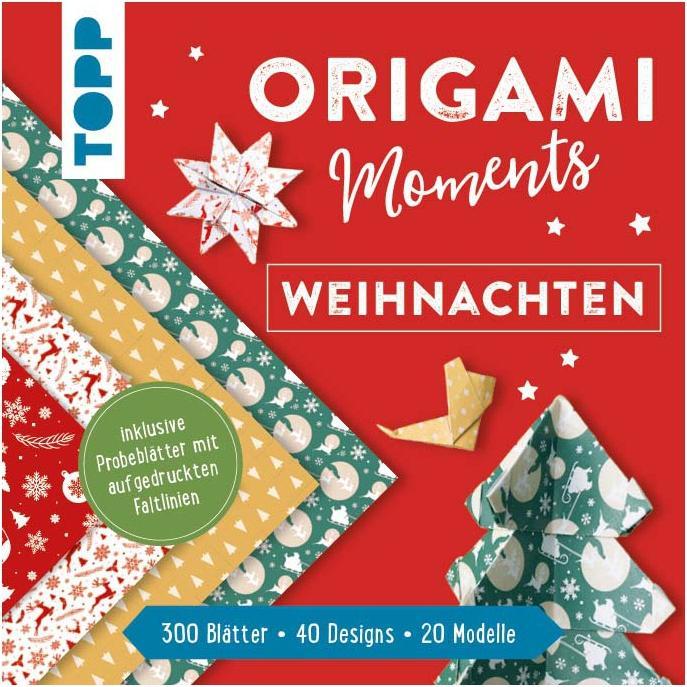 Produktbild Origami Moments - Weihnachten. Der perfekte Faltspass für Winter & Weihnachten (Deutsch, kein Autor, 2022)
