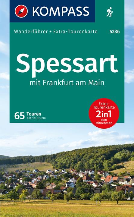 Image du produit Wanderführer Spessart, 65 Touren mit Extra-Tourenkarte (Allemand, 2024)