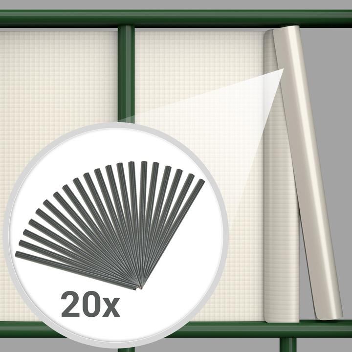 Actual product image tectake PVC privacy film (3500 cm)