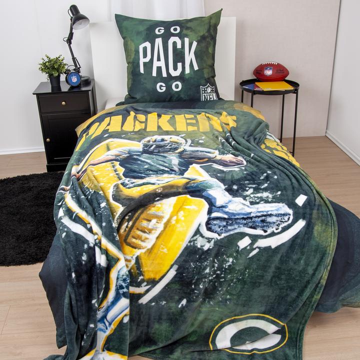 Image du produit NFL Couverture Packers Wellsoft (150 x 200 cm)
