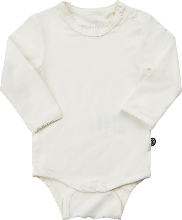 Produktbild Minymo Langarm-Body Bamboo Weiss Gr. 62 (62)