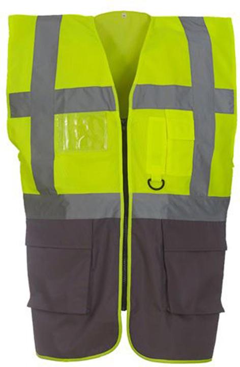Grey, Neon yellow