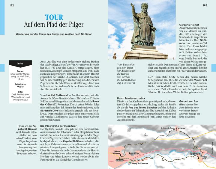Image du produit Reise-Taschenbuch Auvergne, Zentralmassiv (Allemand, Hans E. Latzke, 2023)
