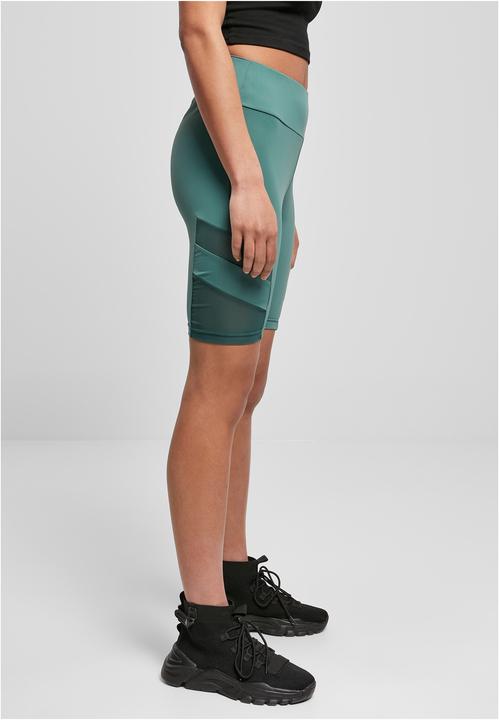 Immagine prodotto Urban Classics Pantaloncini da ciclismo Tech Mesh a vita alta da donna (XS)