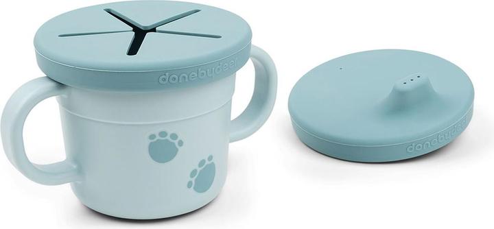 Produktbild Done by Deer Snack & Trinkbecher Set Elphee Blau