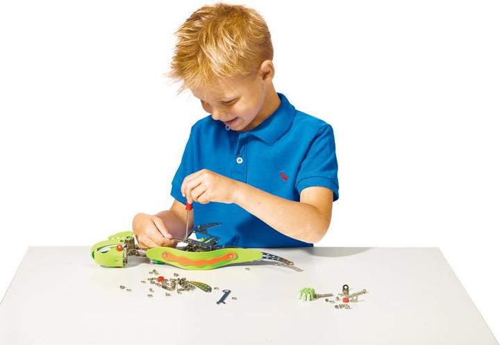 Actual product image Ses Metal Construction Set Dino