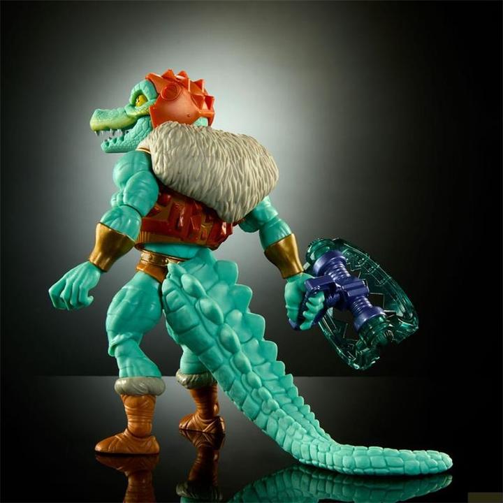 Produktbild Mattel MOTU x TMNT: Turtles of Grayskull Deluxe Actionfigur Leatherhead 14 cm