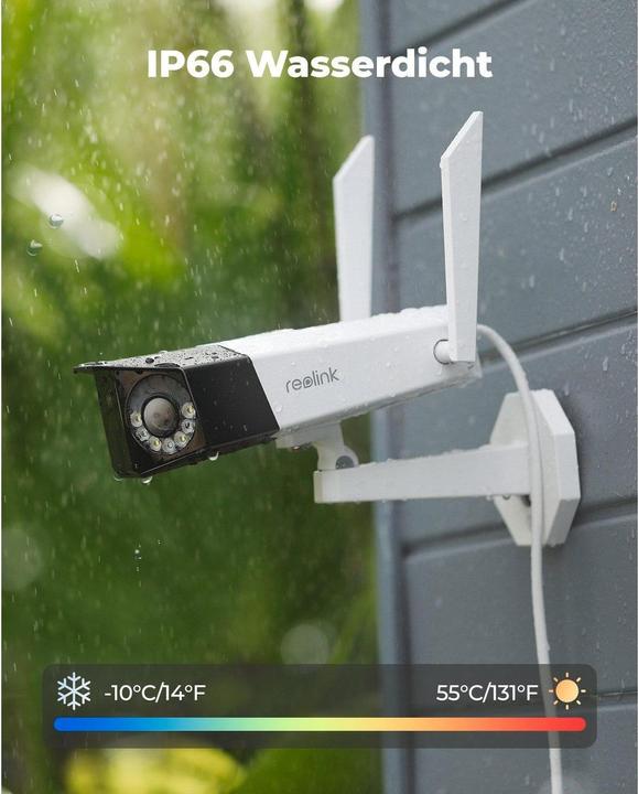 Image du produit Reolink Duo W730 180° 4K Wifi Kamera + 64GB SD (4608 x 1728 pixels)