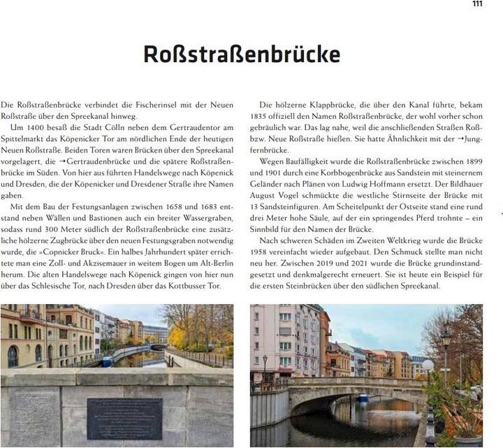 Actual product image Die schönsten Berliner Brücken (German, Christian Simon, 2024)