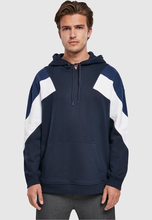 Image du produit Urban Classics Oversize 3-Tone Hoody (M)
