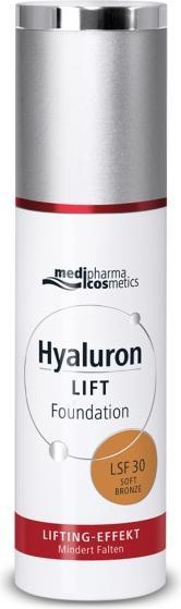 Produktbild Medipharma cosmetics Hyaluron Lift Foundation LSF30 soft bronze mit Lifting-Effekt, 30 ml Creme