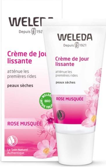 Image du produit Weleda Soin de jour lissant à la rose sauvage (30 ml, Crème de jour)