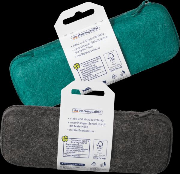 Image du produit dm Visiomax Étui NATURE avec fermeture éclair gris ou noir