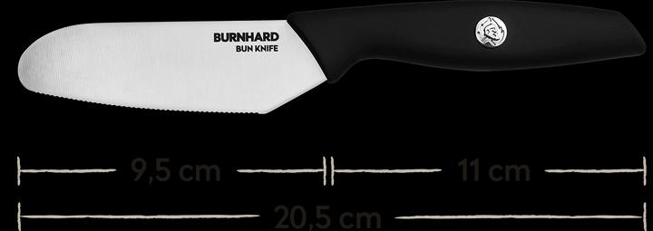 Actual product image Burnhard 6-piece burger set incl. burger bun knife