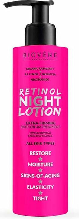 Produktbild Biovène Biovene Retinol Night Lotion Extra-Firming Body Cream Treatment 200ml (Körpercreme, 200 ml)