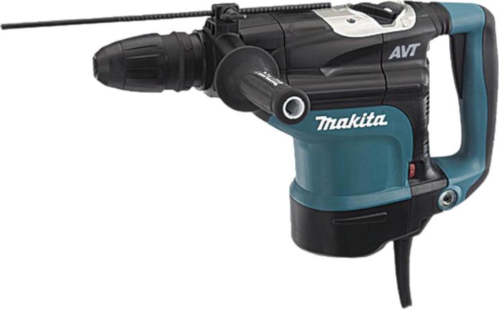Productafbeelding Makita HR 4511 C Kombihammer 1350 Watt SDS Max 9,4 J + 7 tlg. Bohrer und Meissel Set (Elektrische stroom)