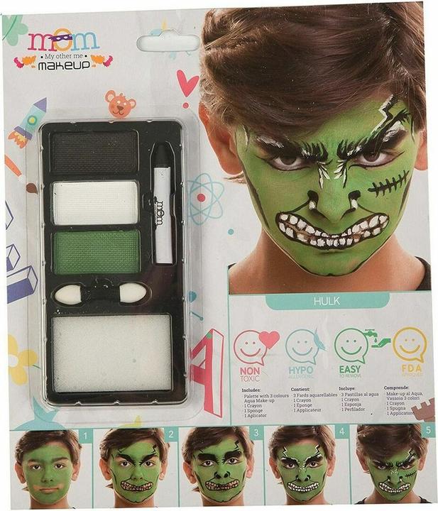 Actual product image My Other Me Make-up - Hulk - - Transform yourself into Hulk!