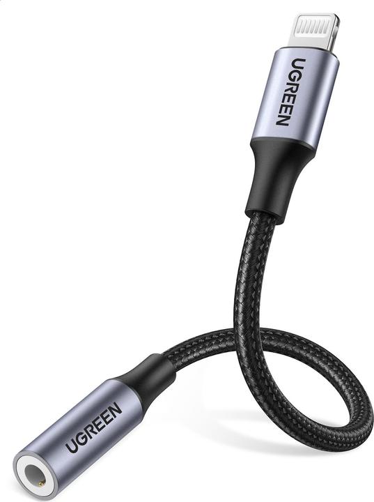 Image du produit Ugreen Adaptateur Lightning vers jack 3,5 mm (Lightning, Prise de 3,5 mm)