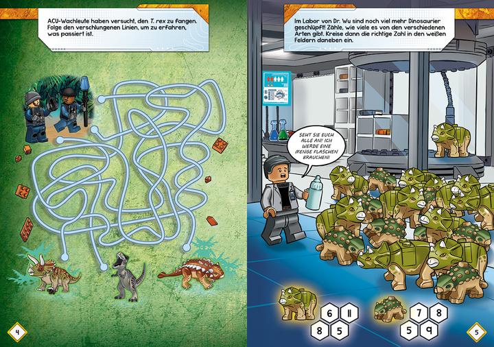 Produktbild LEGO® Jurassic World(TM) - Rätselspass f