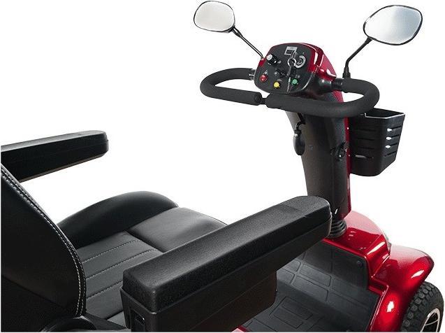 Produktbild MDH Skuter inwalidzki Cruiser II W4028 - Czerwony