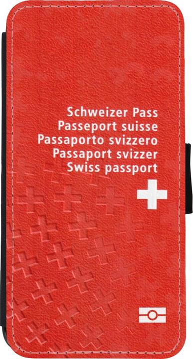 Produktbild PhoneLook Hülle Wallet schwarz Swiss Passport (Apple iPhone XR)