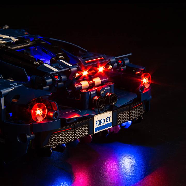 Immagine prodotto BrickBling LED Licht Set für LEGO Ford GT 2022 (42154) inkl. Fernbedienung