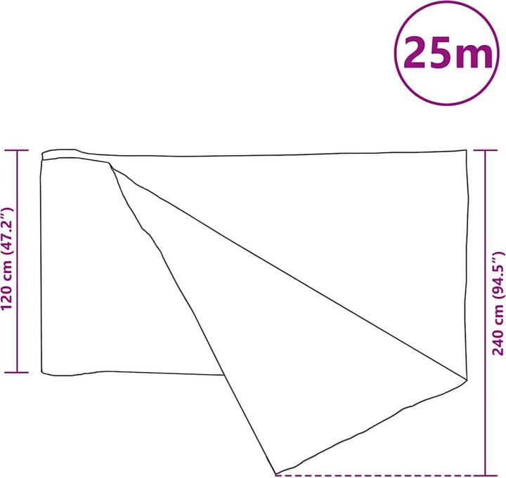 Actual product image VidaXL Rafa (2500 cm)