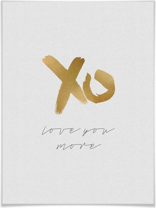 Produktbild Trenddeko Orara Studio - Love you more (50 x 60 cm)