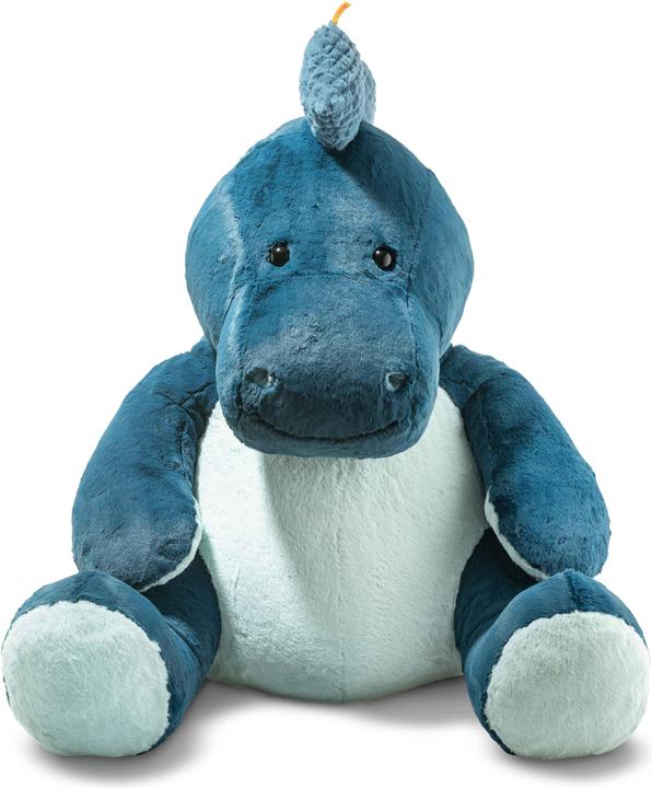 Steiff Spott Stegosaurus 80 petrol/eisblau sitz (80 cm)