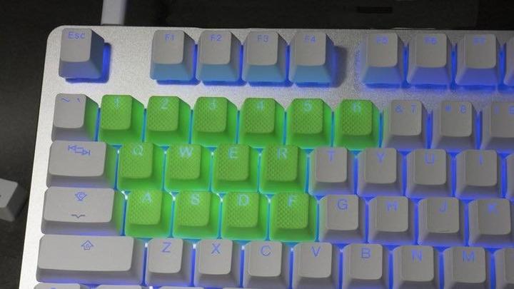 Produktbild Tai-Hao 18-Key Rubber Keycap Set