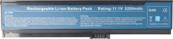 Produktbild XCell Akku passend für ACER Aspire 3680 series, Li-Ion, 11,1V, 5200mAh, 57,7Wh, black (5200 mAh)