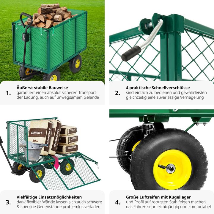 Actual product image tectake Handcart