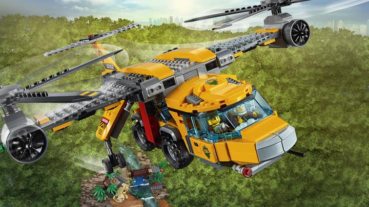 Immagine prodotto LEGO Elicottero Jungle Air Drop (60162, LEGO City)