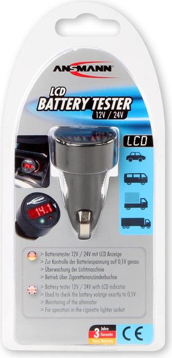 Immagine prodotto Ansmann Tester per batterie