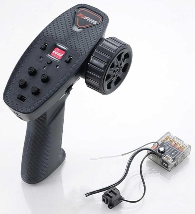 Produktbild FMS FCX18 Hummer EV 1:18 schwarz - RTR 2.4GHz (RTR Ready-to-Run)