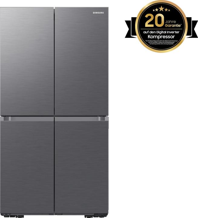 Produktbild Samsung RF59C700ES9/EG, French Door (edelstahl, 4,5-Liter-Wassertank, AI Energy Mode) (649 l)