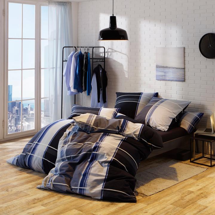 Immagine prodotto Erwin Müller Biancheria da letto economica confezione da 4 pezzi (Copripiumino, 135x200 cm)
