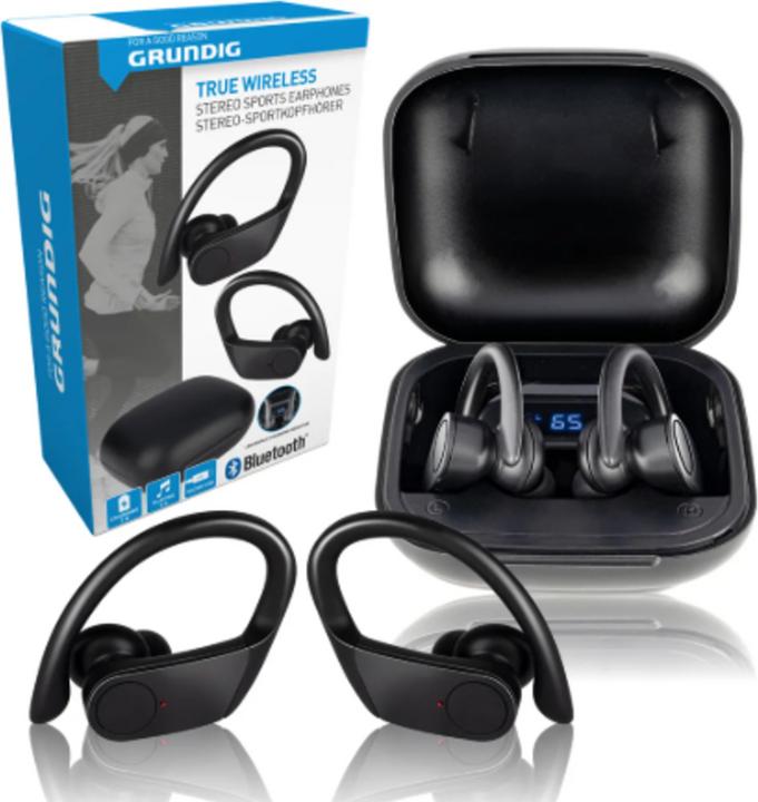 Immagine prodotto Grundig Auricolari Sport TWS 300mAh BT (Nessuna soppressione del rumore, 2 h, Senza fili)