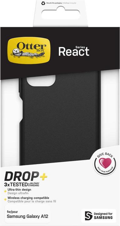 Actual product image OtterBox React (Samsung Galaxy A12)