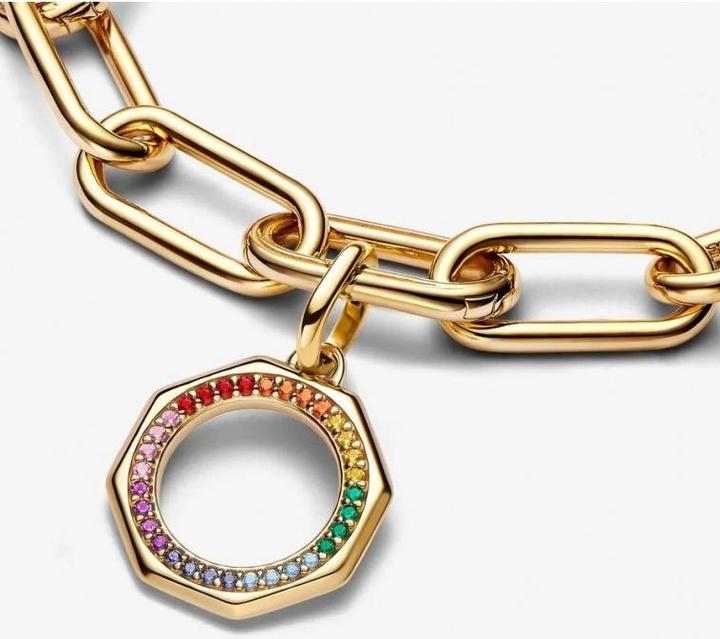 Produktbild Pandora ME Regenbogen Medaillon Charm (Metall, Vergoldet)