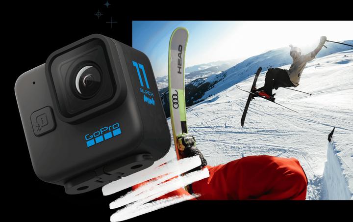 Productafbeelding GoPro HERO11 Black Mini (60p, WiFi, Bluetooth)